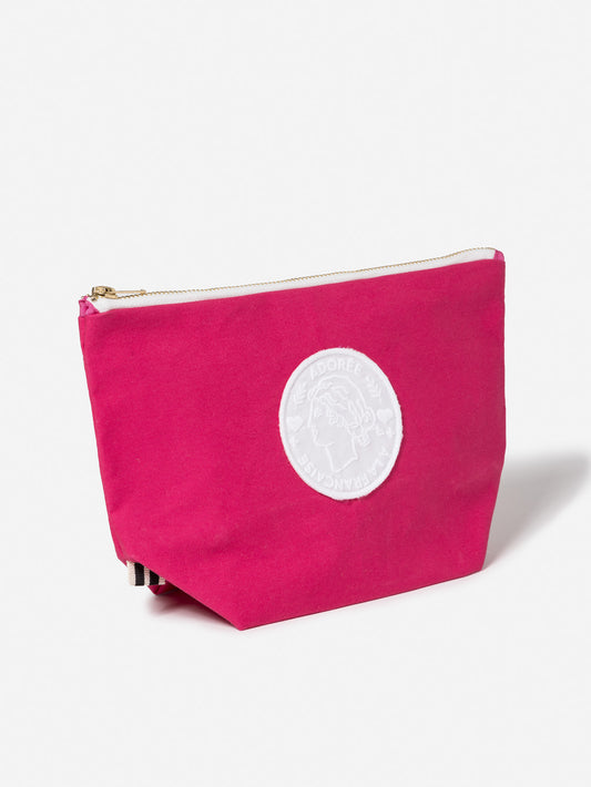 Trousse XXS Rayure Rose Shocking