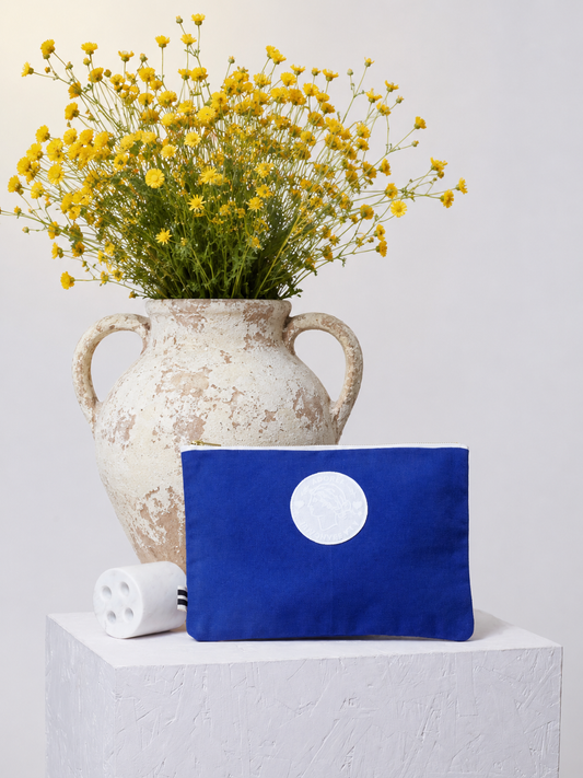 Pochette Adorée Bleu profond